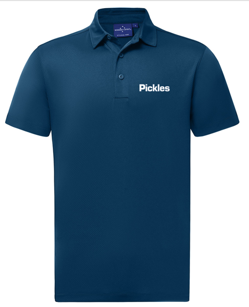 Picture of Mens Sustainable Jacquard Knit Polo