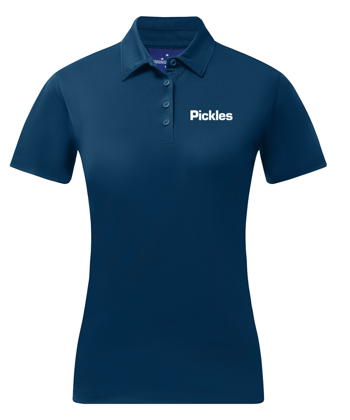 Picture of Ladies Sustainable Jacquard Knit Polo